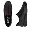 Rieker Tex Slip On Comfort Shoe - Black wine